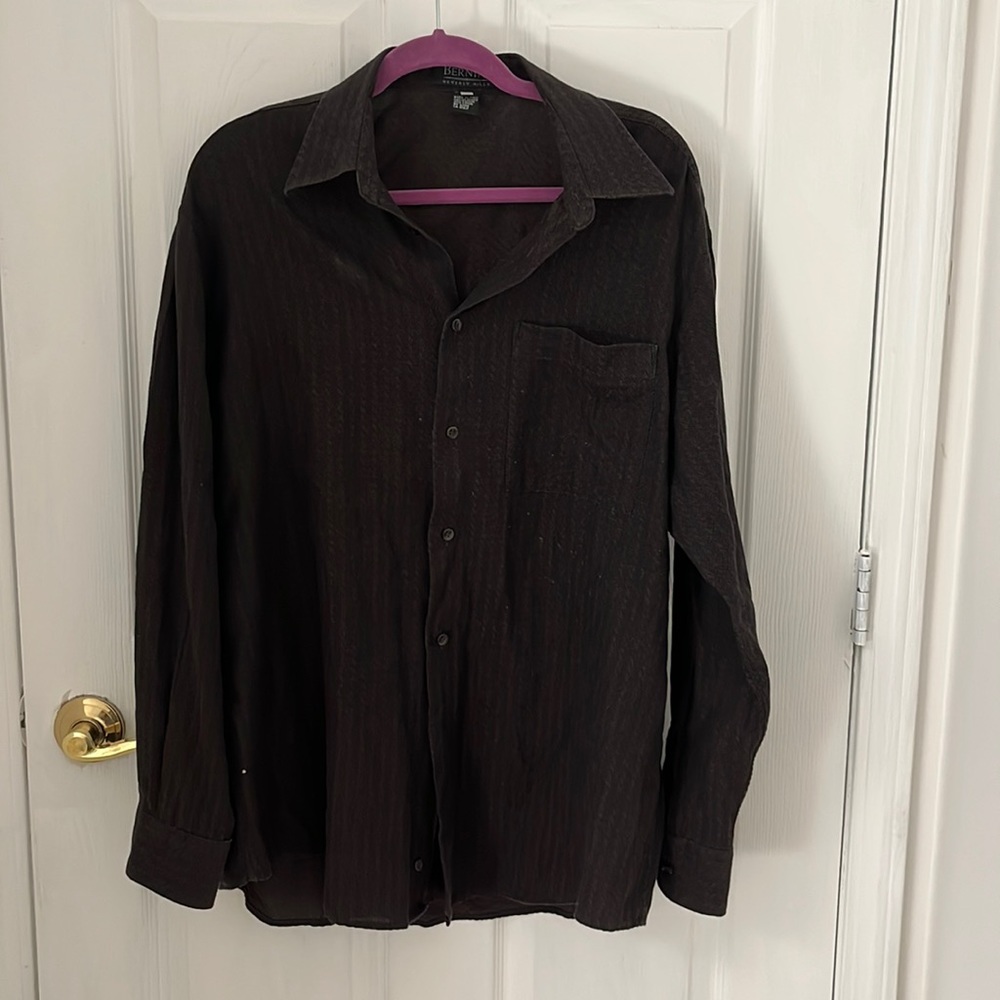 Mens Giani Bernini button down dress shirt
